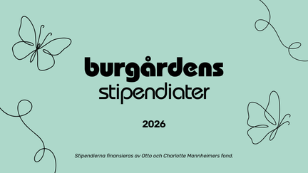 Yrkesdrömmar, drivkraft och gemenskap: Här är årets stipendiater på Burgården!