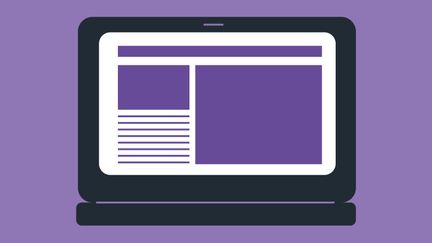 illustration av dator