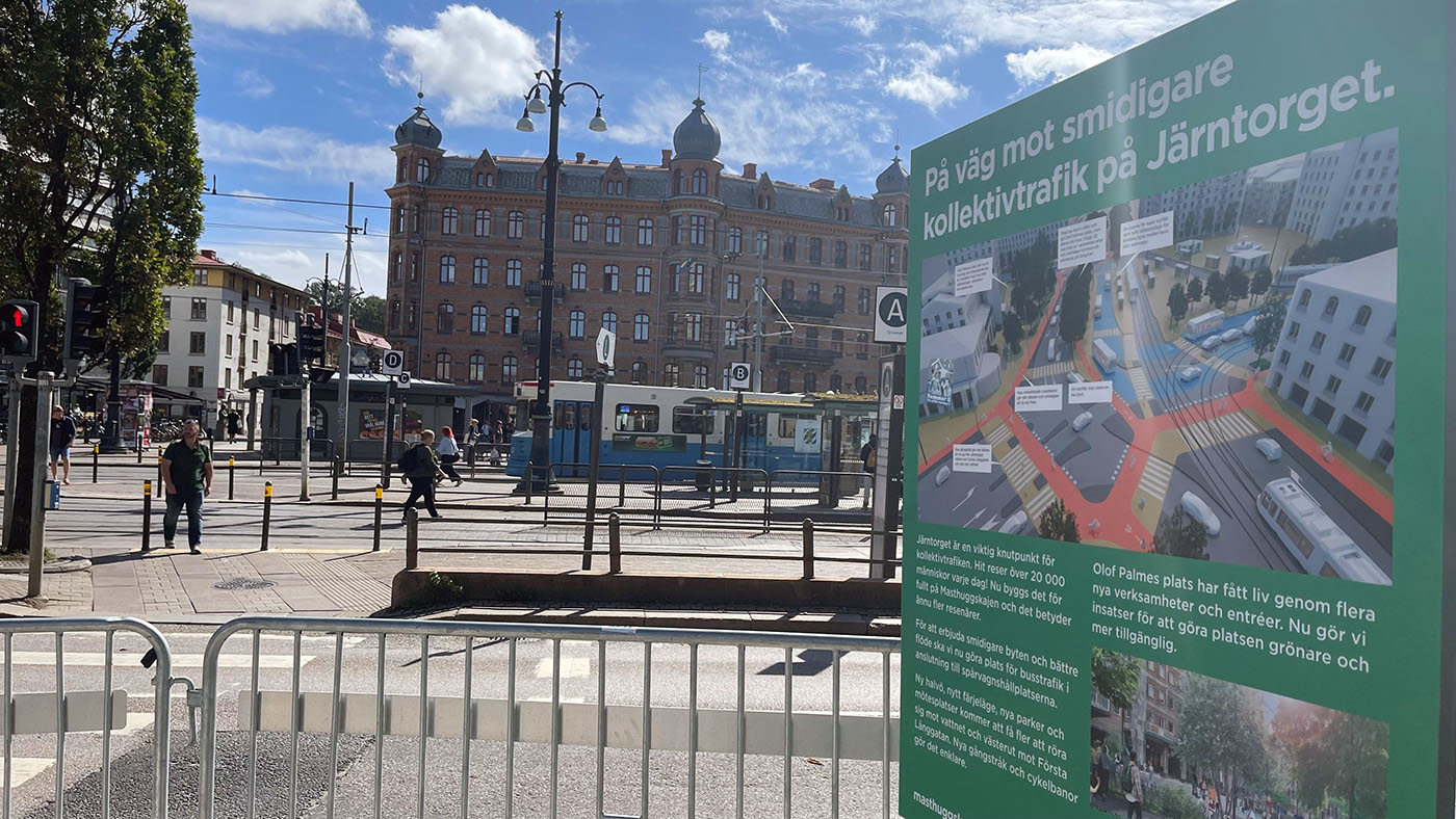 Snart klart för smidigare och bättre bussresor vid Järntorget