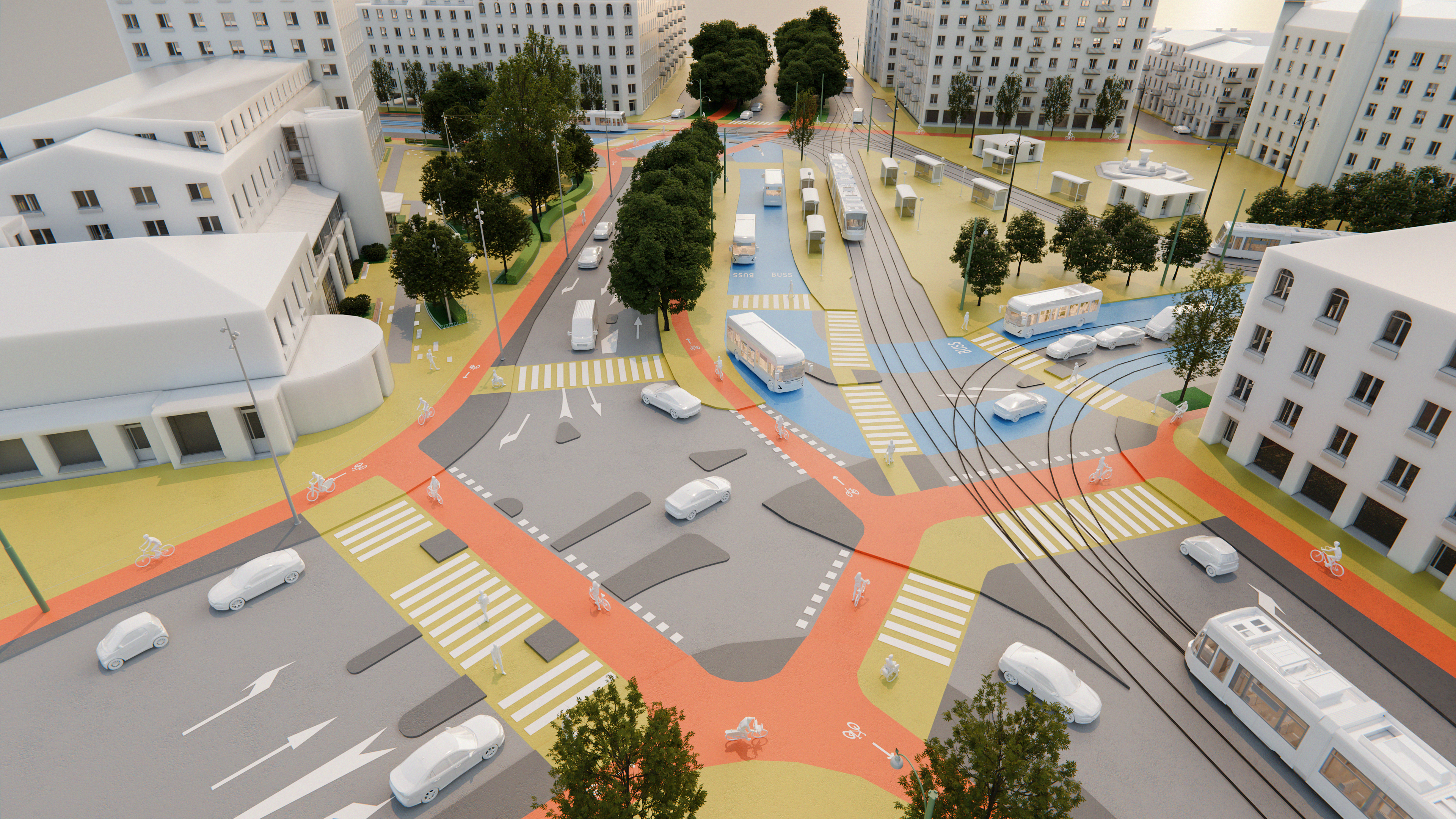 Nu utvecklas kollektivtrafiken på Järntorget