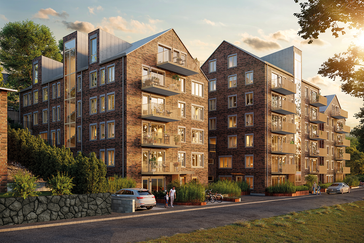 Visionsbild över Lilla danska vägen