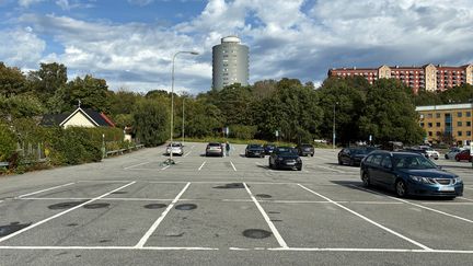 Medicinaregatans norra parkering.
