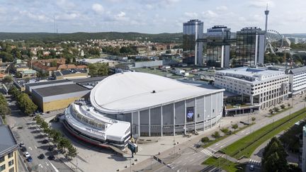 Bild visar delar av evenemangsområdet med Scandinavium