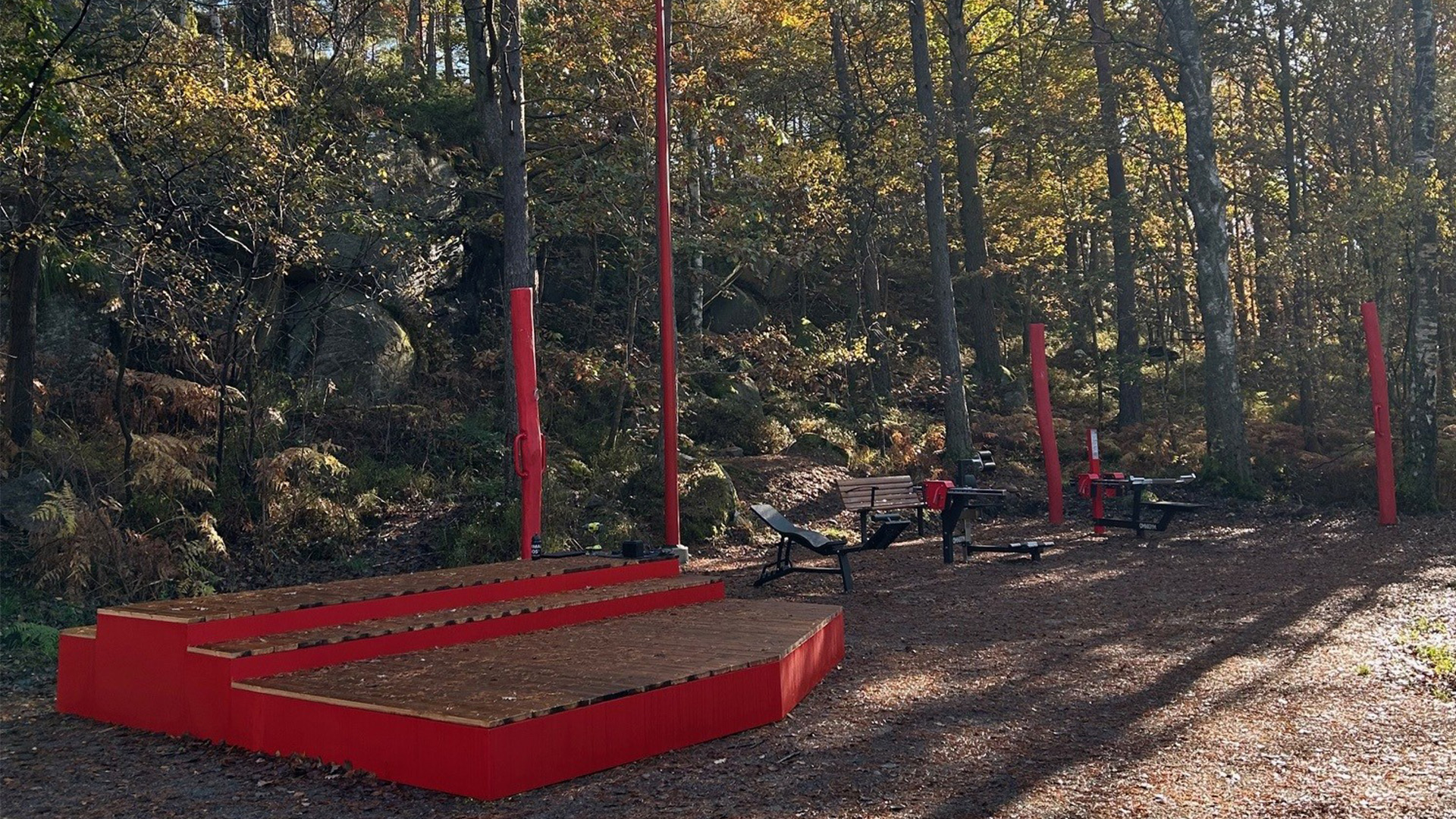 Nya utegym ska få fler att börja träna