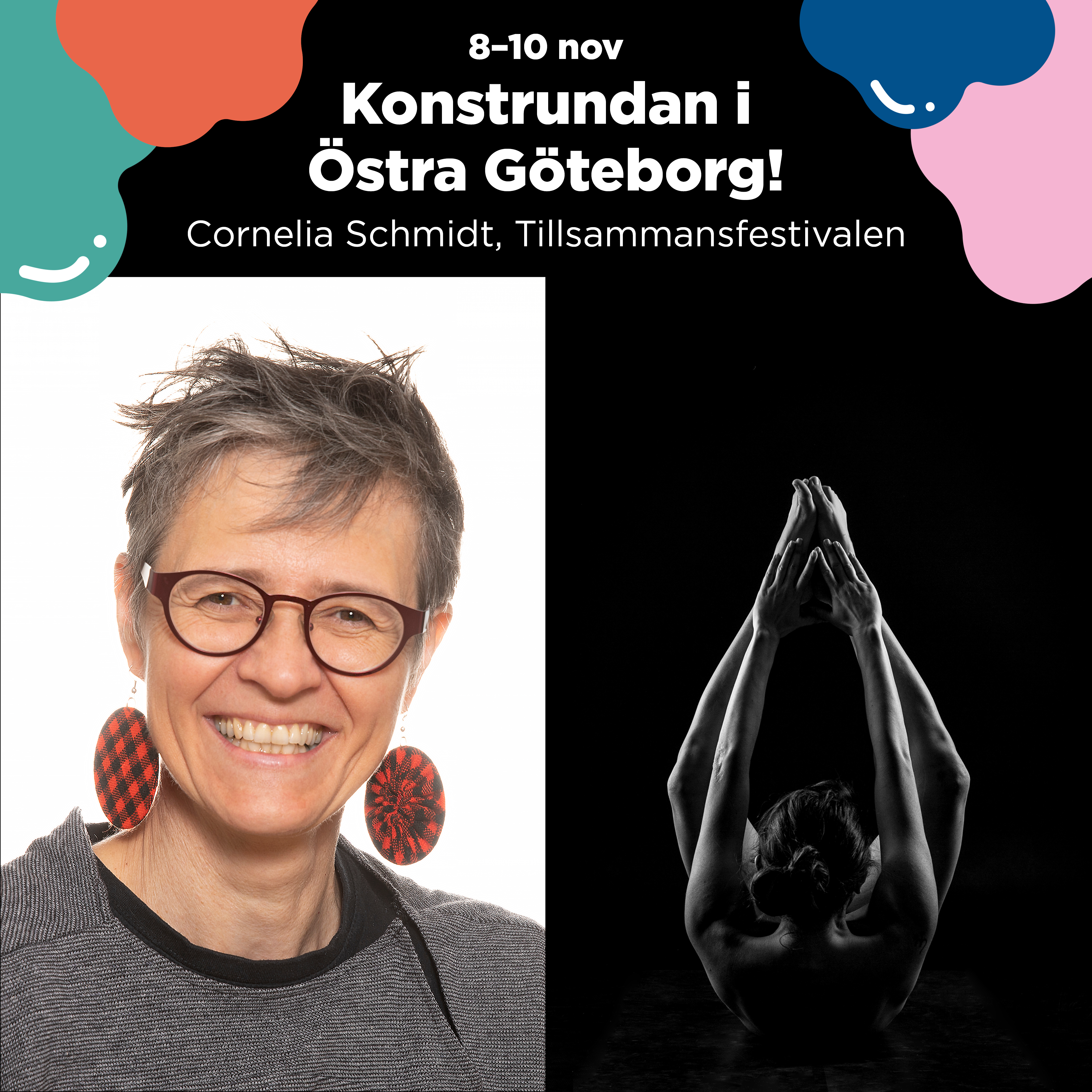 Bild på cornelia schmidt och hennes konst