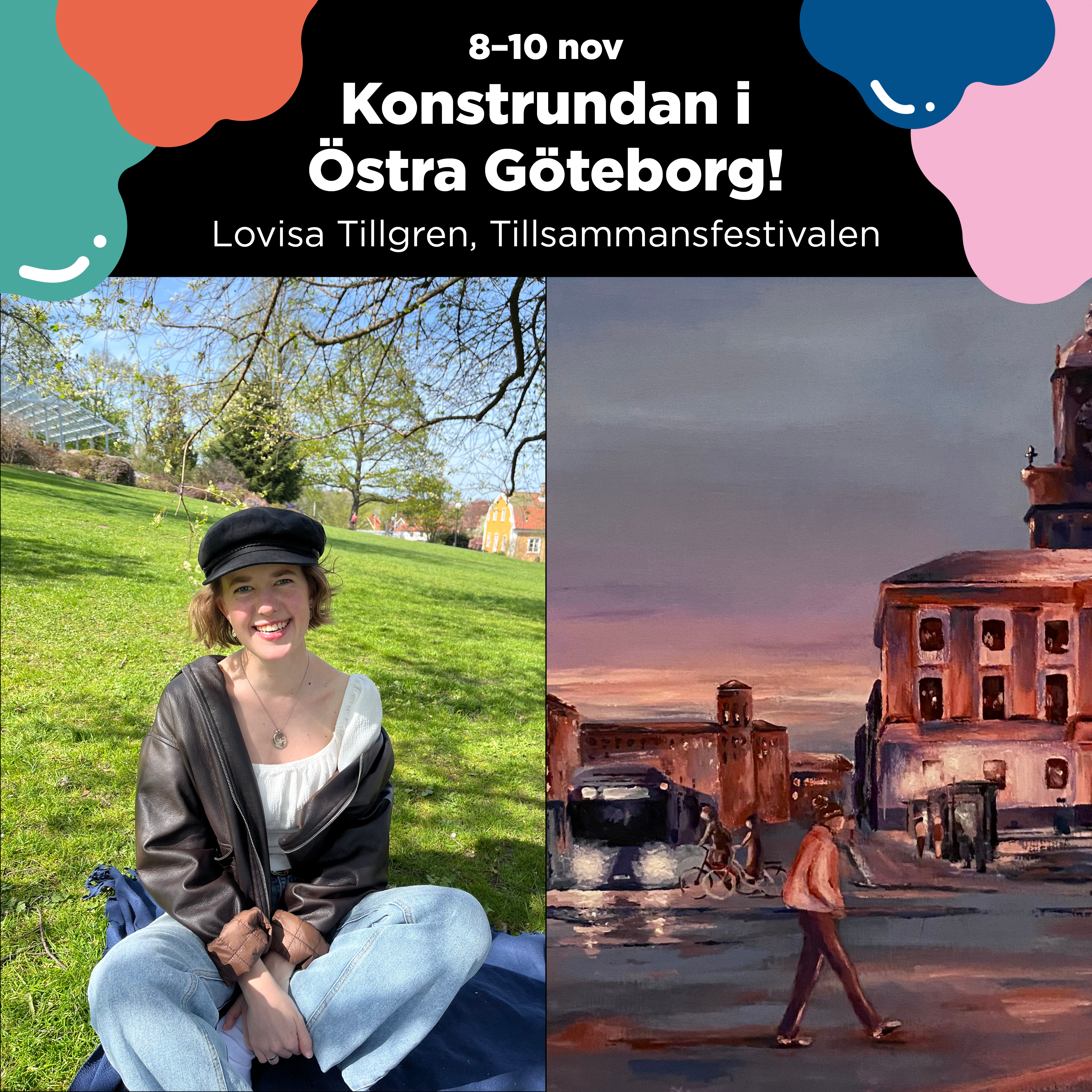 Bild på Lovisa Tillgren och hennes konst