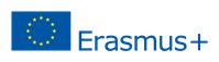 Logotyp f&ouml;r EU:s Erasmus+