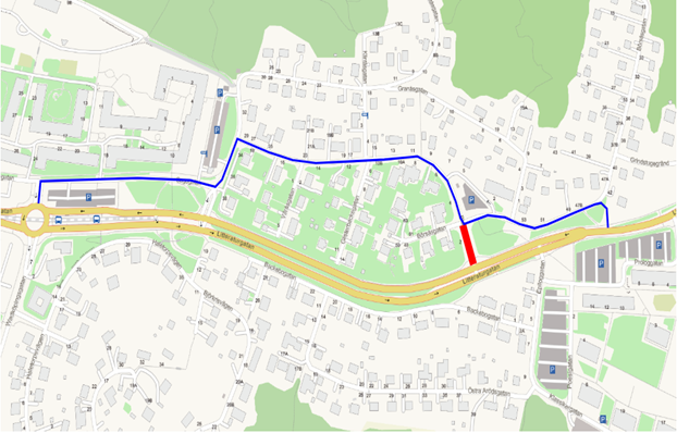 Karta &ouml;ver arbetsomr&aring;det.