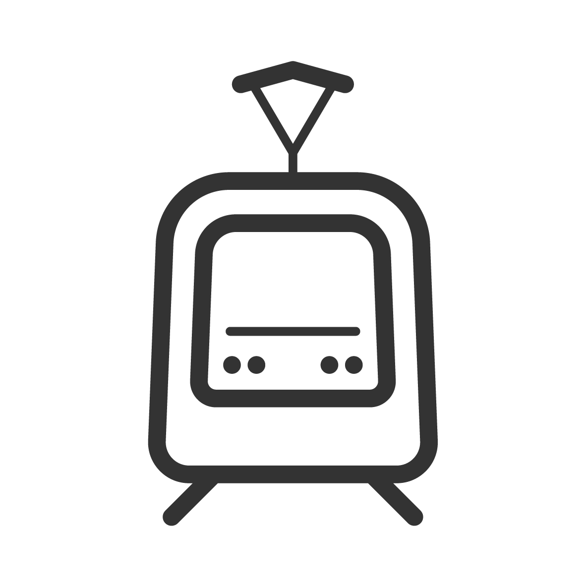 Icon of a tram
