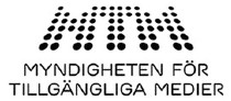 Myndigheten för tillgängliga mediers logotyp